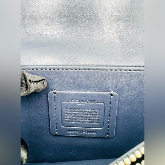 Coach Callie Foldover Chain Clutch/Crossbody Bag - Picture 9 of 10